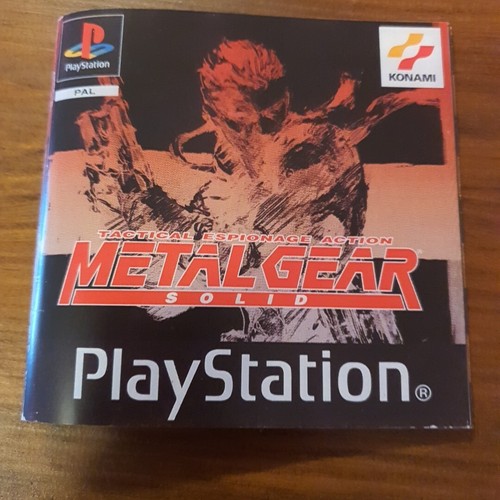 Manuale metal gear solid - gear,