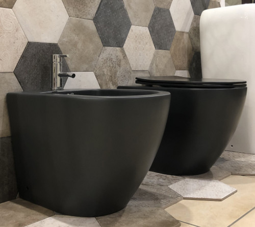 Sanitari bagno terra nero - sanitari,