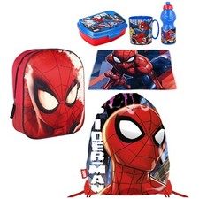 Set zainetto scuola spiderman - set,