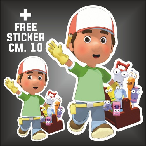 Adesivo manny tuttofare decal - adesivo,