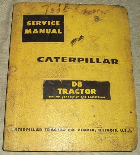 Cat caterpillar d8h - cat, d8