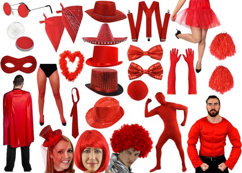 Lotto accessori costume - lotto,