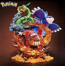 Action Figure Pokemon - Groudon, Kyogre E Rayquaza - 35 Cm Da Collezione ?