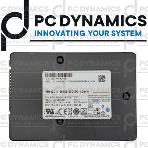 Samsung pm983 960gb - nvme, ssd