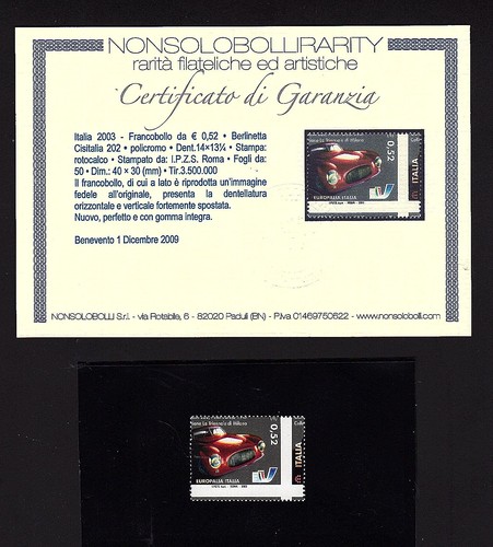 Italia 2003 cisitalia 202 - italia, :