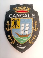 Écusson CANCALE en feutrine