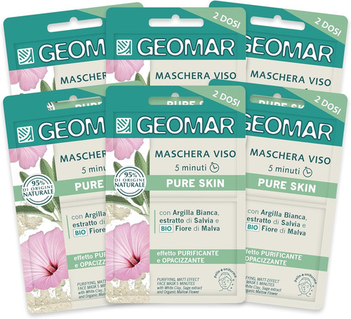 Maschera viso pure skin con - maschera,