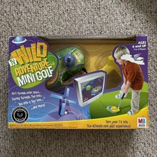 TV Wild Adventure Mini Golf Plug & Play TV Hasbro Putt Xavix 6 campi - Sigillato