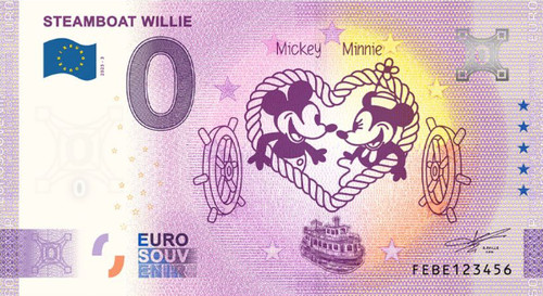 Billet souvenir 2025 malte - billet,
