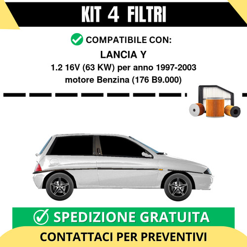 Kit filtri tagliando - kit,