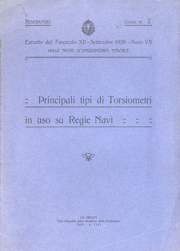 Principali tipi torsiometri - di,