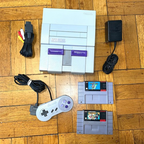 Console super nintendo snes - console,