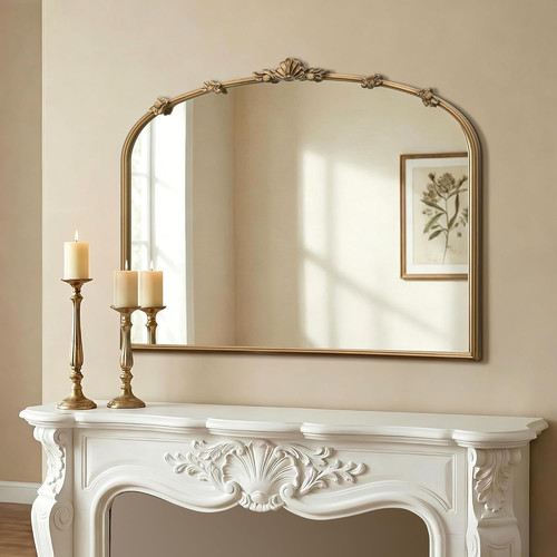 Specchio vintage arco oro - specchio,