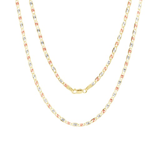 14k massiccio giallo rosa - 14k,