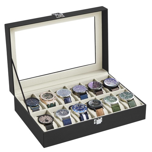 Songmics scatola porta orologi - porta,