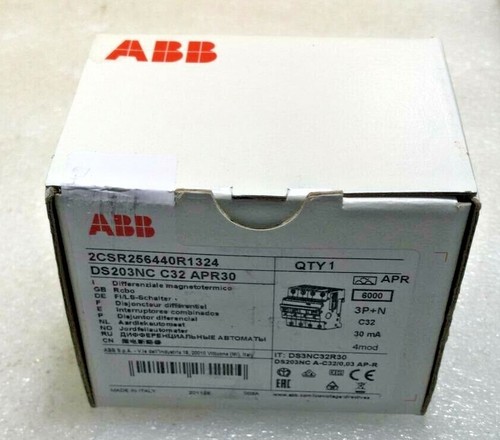Abb sace a ds203nc - sace, s.p.a.
