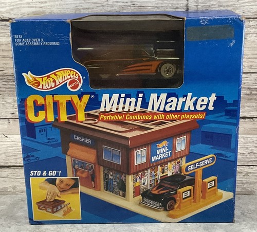 1990 hot wheels city - 1990, play