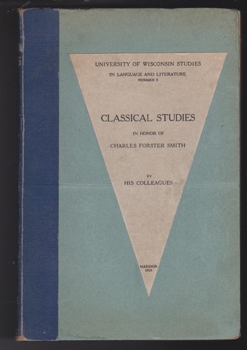 Classical studies honor of - studies,