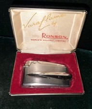 Ronson Varaflame Silver