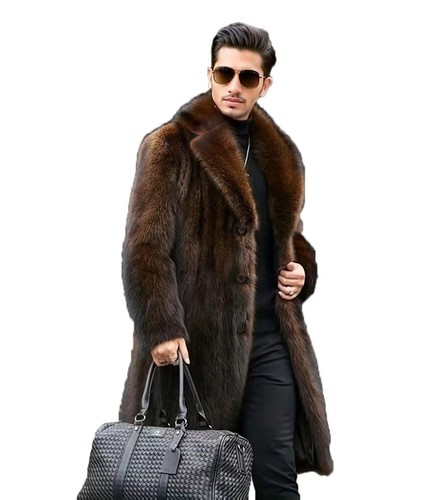 Cappotto uomo pelliccia - cappotto,