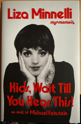 Liza minnelli autograph - liza,