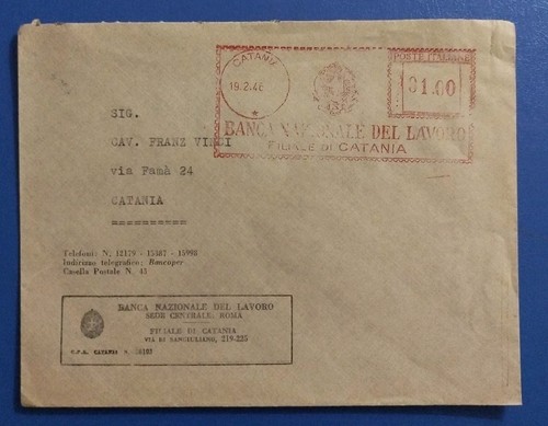 1946 amr banca nazionale - banca, del