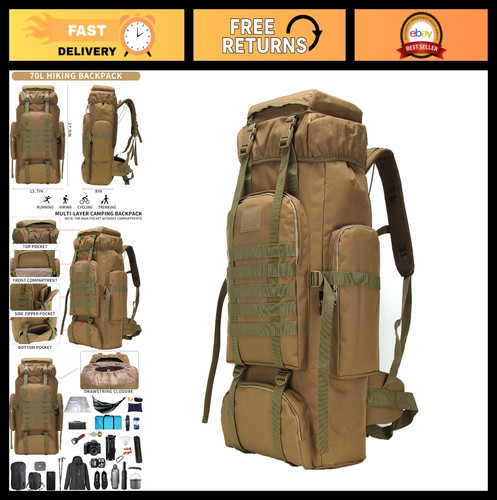 Zaino trekking 70l - zaino, da