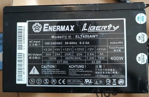 Alimentatore enermax liberty - alimentatore,