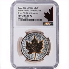 1 oz argento - Canada 2022 $20