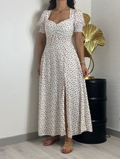 Abito cherry con spacco - made in Italy