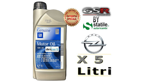 Litri olio opel 5w30 - 5,