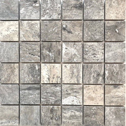 Piastrelle mosaico travertino