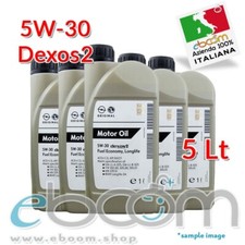 OPEL -GM 5W30 1942000 Olio Motore Auto DEXOS 2 LONGLIFE A3 B4 C3  5 litri