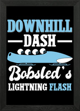 Downhill Dash Bobsleds poster
