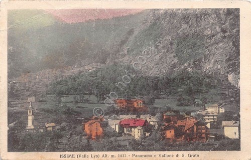 Cartolina postcard issime - cartolina,