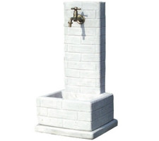 FONTANA DA GIARDINO DECOGARDEN APPIA manufatto in granulato di pietra