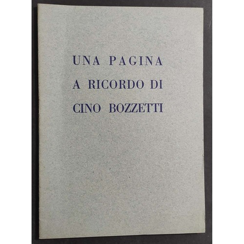 Una pagina ricordo - una,