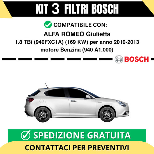 Kit bosch filtri - bosch, 3
