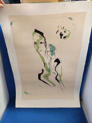 Quadro stampa litografia - -,