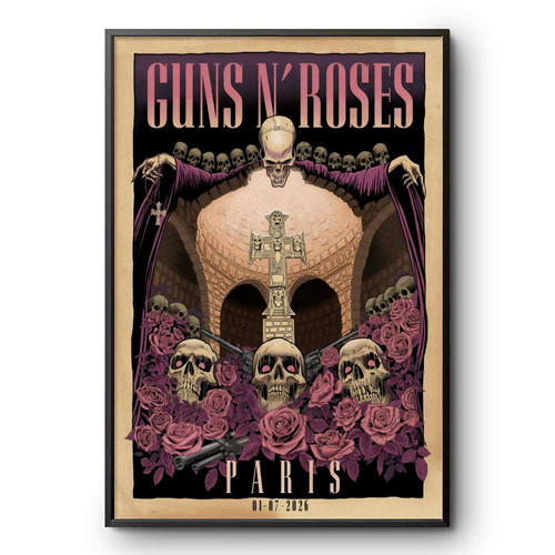 Poster guns roses accor - poster,