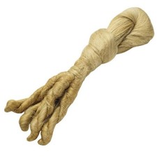 CANAPA PETTINATA in matassa 4 capi filetti idraulica sanitaria filettatura bagno