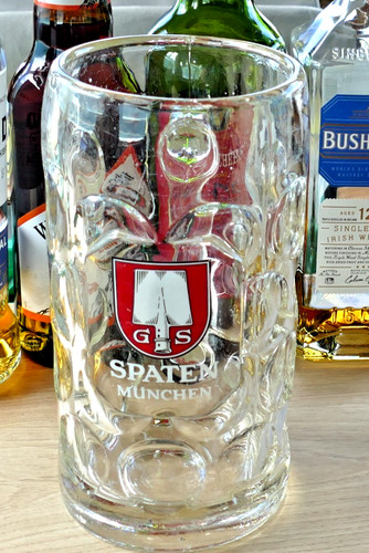 Litre german glass beer - 1,