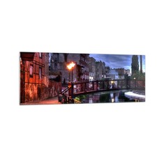 Quadro vetro 140x50cm - su,