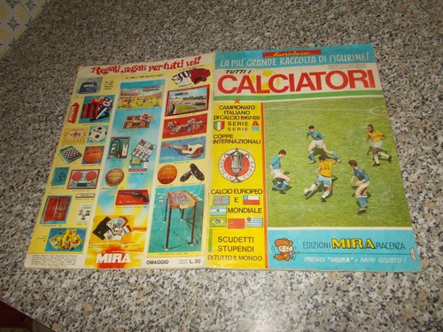 Album calciatori mira 1967 - album,