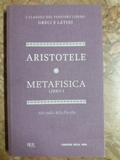 ARISTOTELE - METAFISICA LIBRO I  - CORRIERE DELLA SERA - 2012