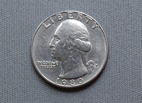 Usa 1980 quarter dollar - usa,