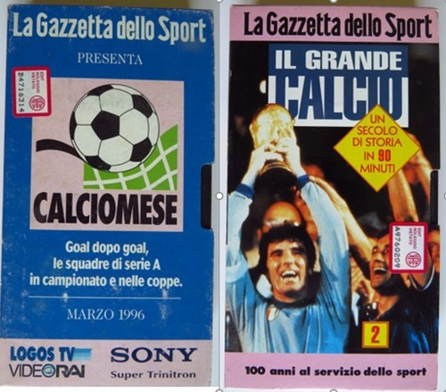 Lotto vhs sport gol serie - vhs,