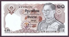 Banconota THAILANDIA 10 BAHT