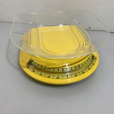 Bilancia Guzzini con vassoio trasparente 2KG gialla