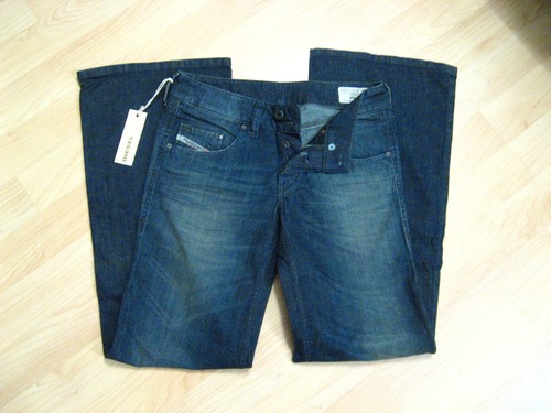 Jeans diesel vixy donna blu - jeans,